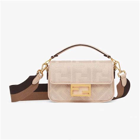 fendi baguette mini pink|Fendi monogram baguette bag.